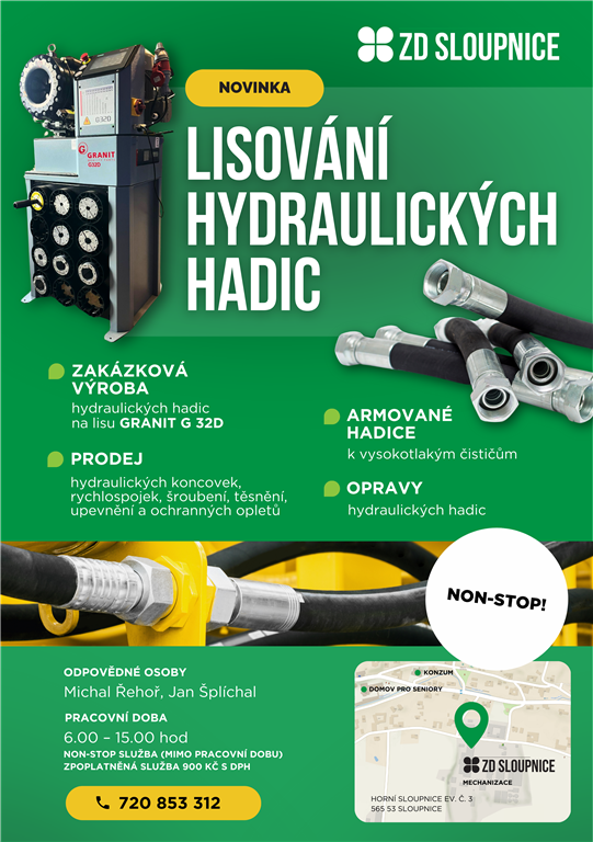 Novinka Lisov N Hydraulick Ch Hadic